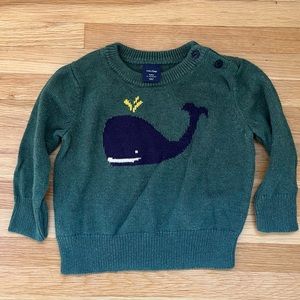 Baby Gap Whale Sweater
